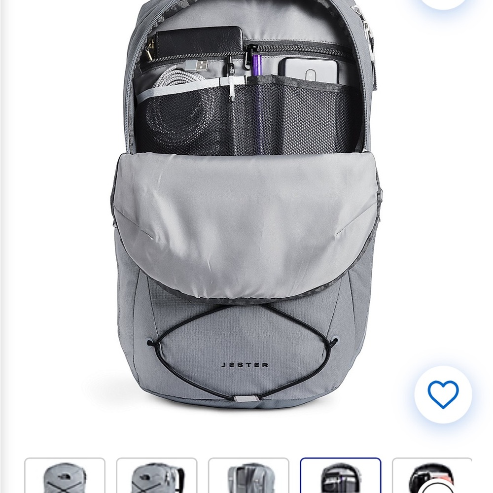 The North Face Gray Jester Backpack - Picture 2 of 16
